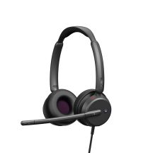 Epos Impact 460T USB-C Wired On-Ear Headphones + USB-A Adapter