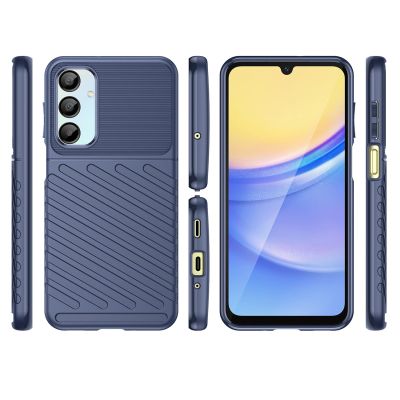 3. Thunder Case for Samsung Galaxy A26 silicone armored cover - blue