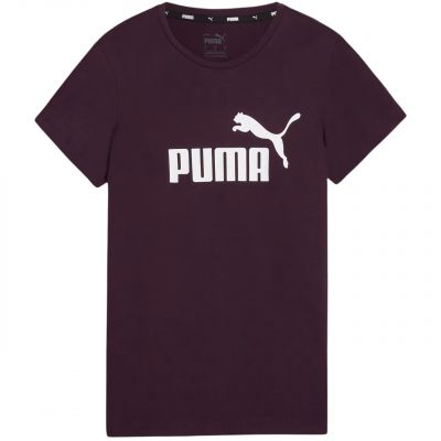 Puma Women's ESS Logo Tee Dark Purple 586775 39