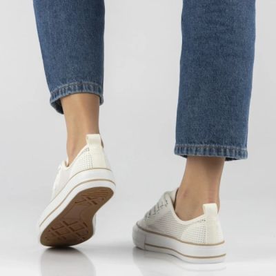 6. Filippo DTN7856 women's white mesh sneakers