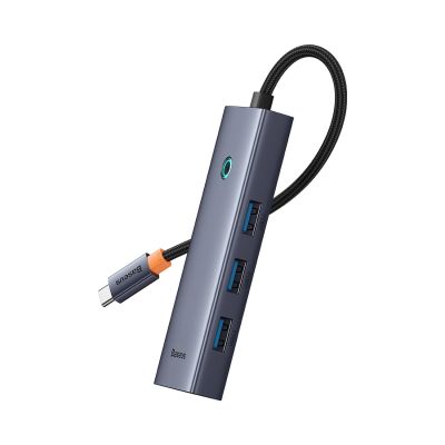 3. Baseus UltraJoy Series 5in1 USB-C HDMI 4K 4x USB-A 3.0 USB hub - gray