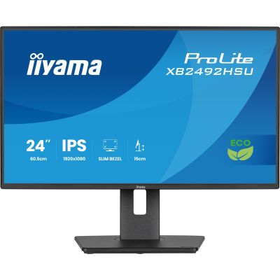 39. iiyama ProLite 24-inch Full HD IPS panel with narrow bezels, energy class B, adjustable height
