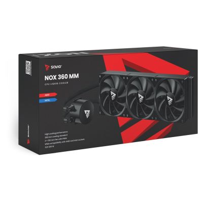 14. SAVIO CPU WATER COOLER 360 MM NOX
