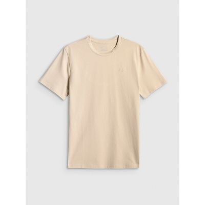 3. Men's regular plain T-shirt 4F 4FRSS26TTSHM4261-83S