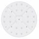 7. Round aluminum shower stool