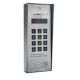 Laskomex CD-2600R audio with RFID key reader made of stainless steel, in a surface-mounted housing.