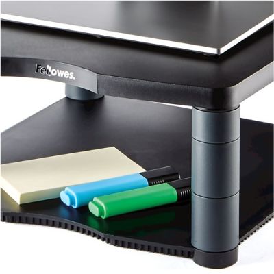 3. Fellowes 9169401 Monitor Mount/Stand for 53.3 cm (21") Graphite Desk