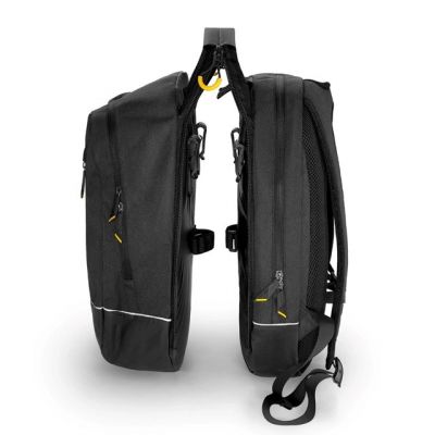2. Wozinsky Double Bike Bag Backpack 2in1 30l Black (WBB30BK)