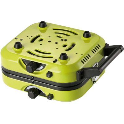 6. DUAL COMPACT + GRILL double camping stove