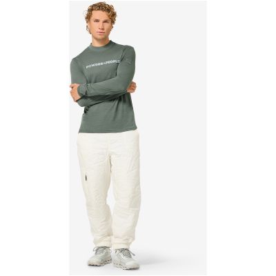 Men's SUPER.NATURAL M POWDER TO THE PEOPLE BIO J LS long-sleeve shirt green