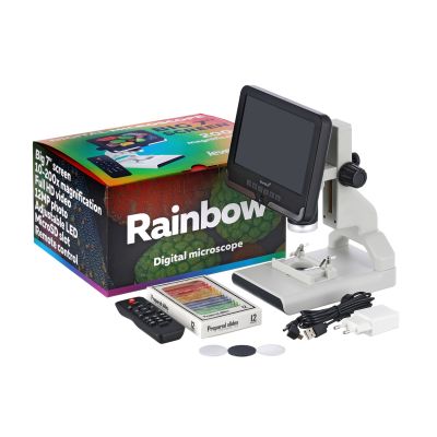 12. Levenhuk Rainbow DM700 LCD 200x Digital Microscope