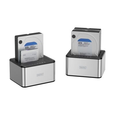 4. Digitus USB 3.0 Docking Station with Two 2.5"/3.5" SATA Hard Drives