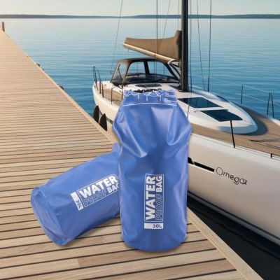 5. BACKPACK BAG WATERPROOF BAG 30L NAVY BLUE