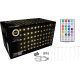 23. CHRISTMAS TREE LIGHTS LIGHT CURTAIN OUTSIDE/INSIDE 240 LED 600X60CM WITH REMOTE CONTROL WARM WHITE
