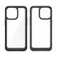 5. iPhone 15 Pro Max Outer Space Reinforced Case with Flexible Frame - Blue
