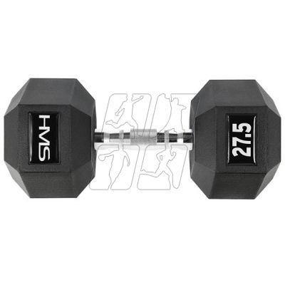 11. HMS HEX PRO 27.5 kg dumbbell