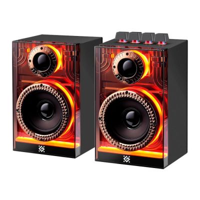Defender FUTURO 2.0 20W Bluetooth USB Speakers RGB Backlight MP3