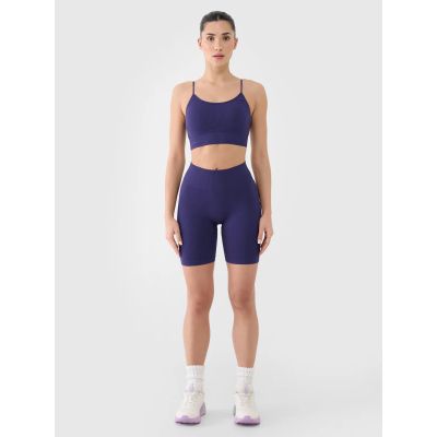 3. Women's seamless training cycling leggings 4F 4FWSS25TFSTF014-30S