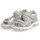 18. Comfortable Rieker W RKR674 gray sandals