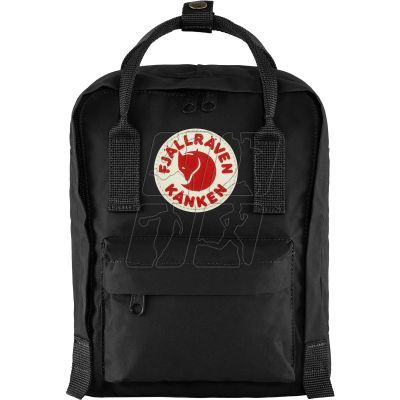 Fjällräven Kånken Mini Black Children's City School Backpack Travel Black (F23561-550)