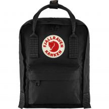 Fjällräven Kånken Mini Black Children's City School Backpack Travel Black (F23561-550)