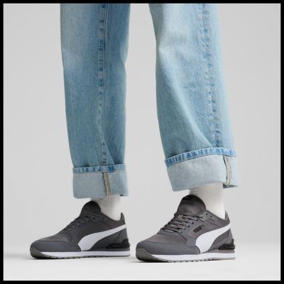 4. ST Runner v4 Mesh Cool Dark Gray-PUMA Wh (39966603)