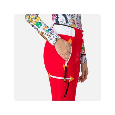 9. Rossignol W Pilot Str Pant red