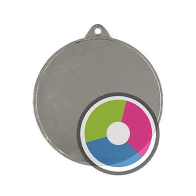 Medal with luxor jet print