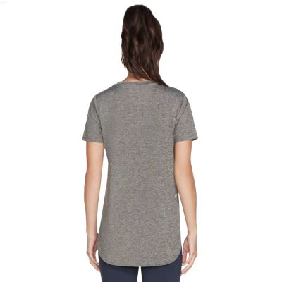 2. Skechers Diamond Blissful Tunic Tee W1TS336-BLK Black XS