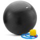 9. Meteor Fitness Ball 75 cm Black