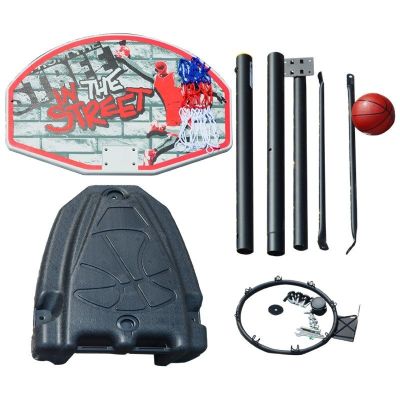 3. Master Ability Basketball Hoop Set, adjustable 140–190 cm, stand – MASSPSB-19