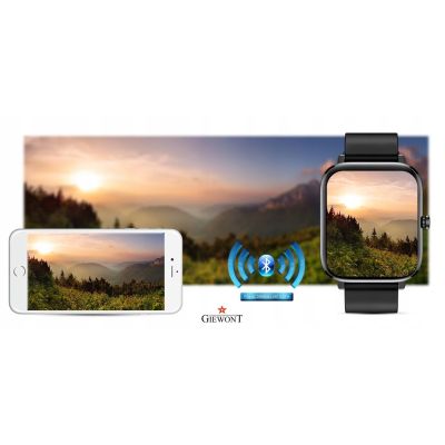 16. Smartwatch Giewont Black GW230-2