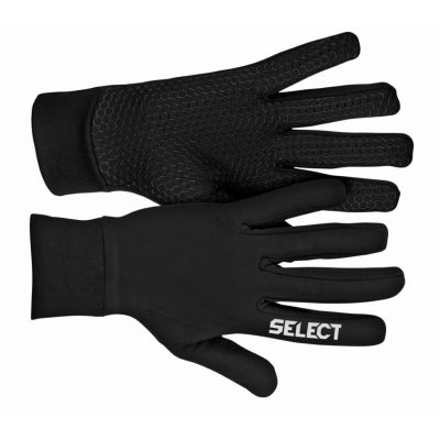 SELECT Black Training Football Gloves