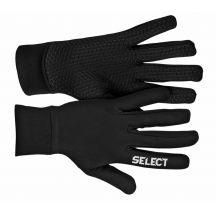 SELECT Black Training Football Gloves