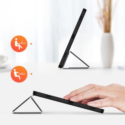 10. Dux Ducis Domo Samsung Galaxy Tab S9 FE case with stand - black