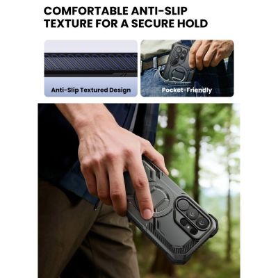 8. Supcase iBlason ArmorBox Clip Mag MagSafe Case for Samsung Galaxy S26 Ultra - Black