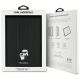 8. Karl Lagerfeld Saffiano Magnetic Karl & Choupette iPad Air 11" 2024 Book Cover Case - Black