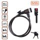 24. BICYCLE LOCK WITH CABLE LOCK 10x900MM WITH HANDLE BLACK+DECKER
