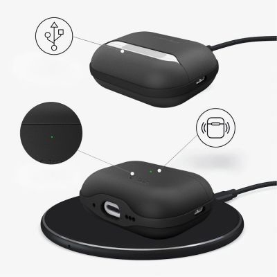 7. Tech-Protect NaturalFit Case for AirPods Pro 3 - Black