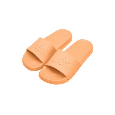 11. Kubota basic plain pool flip-flops orange K25SS-101-004-05-1