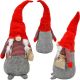 9. DECORATIVE SANTA CLAUS 50 CM GIRL WITH BAG AND ROWNBERRY