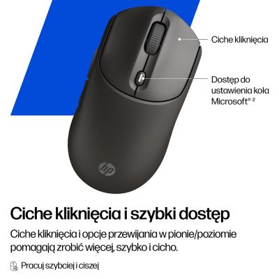9. HP 405 Quiet Wireless Mouse