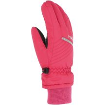 VIKING Montino Ski Kids pink ski gloves 6