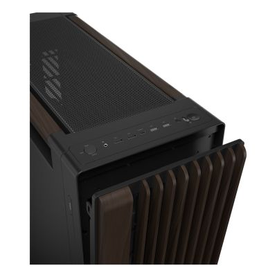 32. ASUS ProArt PA602 Wood Edition Modern Black - Metal Panel Midi Tower Black, Wood