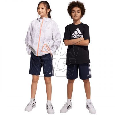 6. Adidas Essentials 3-Stripes Woven Jr IC6822 shorts