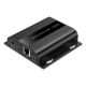 14. HDMI 4K/60Hz receiver, cat.6 extender over IP 120m/200m
