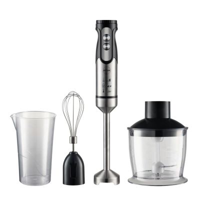 2. ELDOM MULTIFUNCTIONAL BLENDER BL250 VEXI 800W BLACK-SILVER METAL CHOPPING TIP, CONTAINER WITH CHOPPER KNIFE