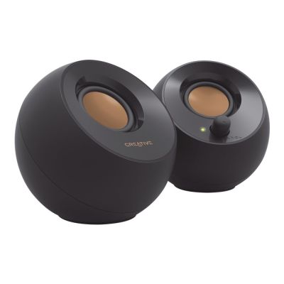 4. 2.0 Pebble V2 USB-C Speakers Black