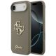 Guess Silicone Big 4G Script Case for iPhone Air - Brown