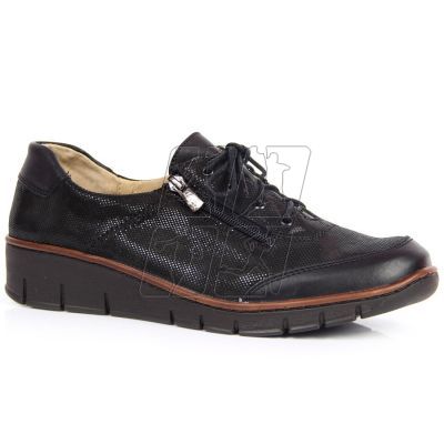 9. Leather shoes Helios W H334 black glossy